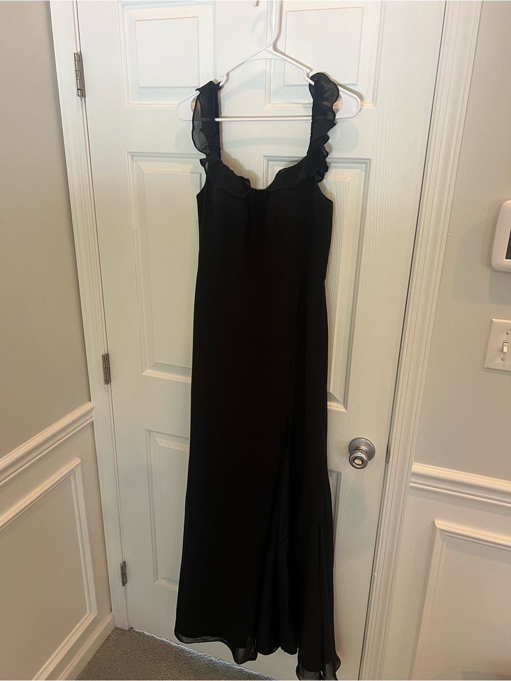 Azazie Black Bridesmaid Dress - Picture 5 of 5